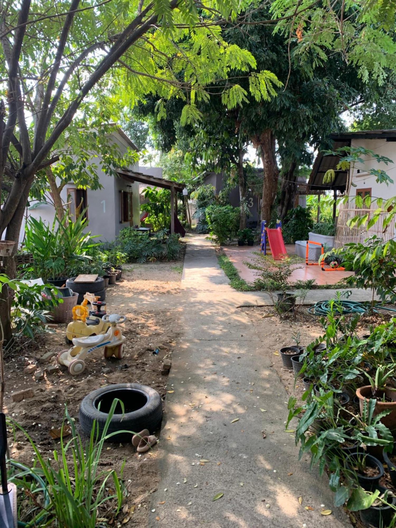 บ้านใจแปงโฮมสเตย์ Ban Jaipang Homestay Пай Экстерьер фото